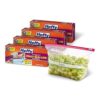 Hefty Slider Storage Bags, Half-Gallon Size, 128 Count