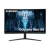 Samsung 32" Odyssey Neo G8 4K Gaming Monitor, 240Hz, 1ms Response Time, G-Sync, Quantum HDR2000, FreeSync Premium Pro, Ultrawide Game View, DisplayPort, Black & White, 2022