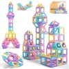 Magnetic Tiles Building Blocks Set for Girls, Ages 3-7