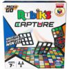 Rubik's Capture Travel-Sized Puzzle Board Game Fidget Toy, for Adults & Kids Ages 8+