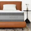 MOLBLLY Queen Mattress - 12 Inch Cooling-Gel Memory Foam and Pocket Innerspring Hybrid - CertiPUR-US Certified - Medium Firm