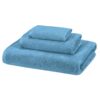 Amazon Basics Quick-Dry Towels - 3-Piece Set, Lake Blue