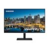 Samsung 32" QHD 2K Computer Monitor, Adjustable Stand, USB-C, DisplayPort, HDMI, HDR10, 3-Year Warranty, LS32A600UUNXGO, Black