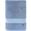 Tommy Hilfiger Modern American Bath Towel, 30x54 Inches, Mist Blue