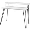 Ameriwood Home Retro Desk with Riser, White