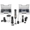 Cordless Immersion Blender - BLACK+DECKER Kitchen Wand, 6 in 1 Multi Tool Set, Grey