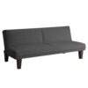 DHP Dillan Convertible Futon, Grey