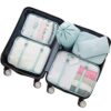 Adwaita 6-Piece Packing Cube Set (Blue)