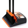 TreeLen Broom and Dustpan Set with Long Handle
