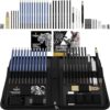 Castle Art Supplies Graphite Drawing Pencils and Sketch Set (40-Piece Kit)