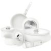 Healthy Ceramic Cookware Set, Nonstick 10-Pcs Pots and Pans with Removable Handles