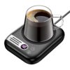 Desk Coffee Mug Warmer with 3 Temperature Settings, Rapid Heating, Auto Shut Off - Perfect for Milk, Tea, Hot Chocolate, and Candles