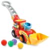 VTech Pop-a-Balls Push and Pop Bulldozer - Red