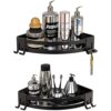 GeekDigg Corner Shower Caddy with Razor Holder - 2 Pack