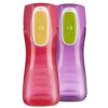 Contigo Trekker Kids Water Bottle, 14oz, Spill-Proof Lid, Leak-Proof, BPA-Free, Cherry Blossom & Amethyst