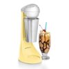 Low Stock Available: Electric Milkshake Maker and Drink Mixer, 16 Oz Stainless Steel Cup, Yellow
