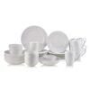 Mikasa Annabele 40-Piece Dinnerware Set, Service For 8, White