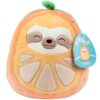 Squishmallows 8" Simon The Orange Sloth Plush Toy