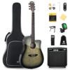Donner Full Size Acoustic Electric Guitar Kit
