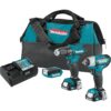 Makita CT326 12V Max CXT Lithium-Ion Cordless Combo Kit