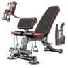 Adjustable Weight Bench - Multi-Purpose Bench for Full Body Workout, Foldable and Versatile for Home Gym