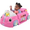 Fisher-Price Laugh & Learn Crawl Around Car, Pink