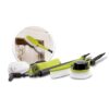 Sun Joe Auto Cleaning System for Pressure Washers - Includes Rotating Brush, Feather Brush, Wheel Brush, Turbo Nozzle, Cloths, and Universal Adapters - Up to 3500-PSI
