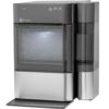 GE Profile Opal 2.0 XL with 1 Gallon Tank, Chewable Crunchable Countertop Nugget Ice Maker, Scoop included, 38 lbs in 24 hours, Pellet Ice Machine with WiFi & Smart Connected, Stainless Steel