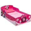 Delta Children Wood Toddler Bed - Disney Minnie Mouse, Greenguard Gold Certified