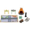 Cars Toys, Mini Racers Radiator Springs Playset with 1 Mini Car and Accessories