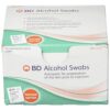 BD Alcohol Swabs - 100 Each (White)