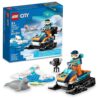 LEGO City Arctic Explorer Snowmobile Building Toy Set - Includes Minifigures and Seal Figures - Fun Gift for 5 Year olds