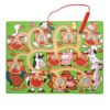 Melissa & Doug Magnetic Number Maze - Wooden Puzzle
