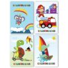 Coloring Books for Kids Ages 2-4 Bulk Set of 4