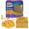 Kinetic Sand Treasure Hunt Playset with 14 Surprise Reveals and 1.62lbs of Rare Shimmer Gold Play Sand