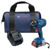 BOSCH 18V 1/4 In. Hex Impact Driver Kit with Battery