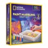 National Geographic Paint Marbling Art Kit for Kids - Create 12 Marble Art Sheets with 6 Paints (Amazon Exclusive)
