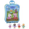 Peppa Pig Carry-Along Friends Toy Set, 4 Figures with Carrying Case