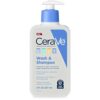 CeraVe Baby Wash & Shampoo | Fragrance, Paraben, & Sulfate Free | Tear-Free Baby Bath | 8 Ounce