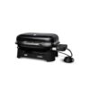 Weber Lumin Compact Outdoor Electric Barbecue Grill - Black, Portable and Convenient for Small Spaces