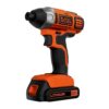 BLACK+DECKER 20V MAX* Cordless Impact Driver Kit