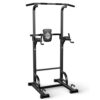 Sportsroyals Power Tower Pull Up Dip Station Assistive Trainer Multi-Function Home Gym Strength Training Fitness Equipment 440LBS