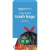 Amazon Basics Lawn & Leaf Trash Bags, 39 Gallon, 40 Count