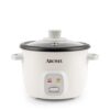 Aroma Housewares Rice & Grain Cooker (ARC-302NG), 4-Cups / 1Qt., White