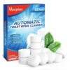 Vacplus Toilet Bowl Cleaner Tablets 12 Pack with Bleach