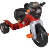 Fisher-Price Toddler Tricycle Harley-Davidson Lights & Sounds Trike, Toy Bike with Adjustable Seat & Storage for Outdoor Play Kids Ages 2+ Years