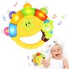 Bear Rattle Bell Toy - Yellow for 6 Months+