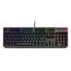 ASUS ROG Strix Scope RX Mechanical Gaming Keyboard, Red Optical Switches, USB 2.0 Passthrough, Wider Ctrl Key, Aura Sync RGB Lighting, Black