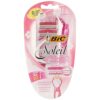 BIC Click 3 Soleil Women's Disposable Razors, 3 Blades, Moisture Strip, 12 Piece Set