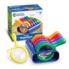 Jumbo Magnifiers with Stand - 6 Pieces, Ages 3+, Science Classroom Accessories